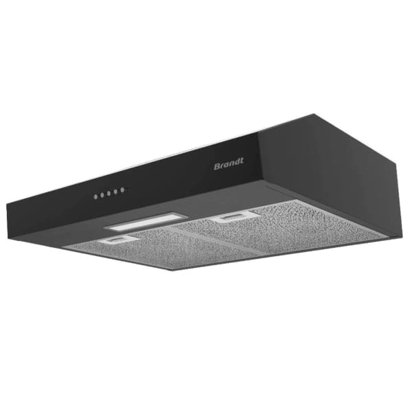 Hotte casquette BRANDT 60 cm noir (BHC3610B) Hotte casquette BRANDT 60 cm noir (BHC3610B)